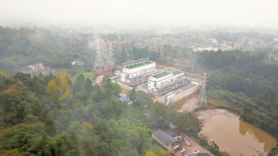 大足区智凤220千伏输变电工程正式竣工投运。