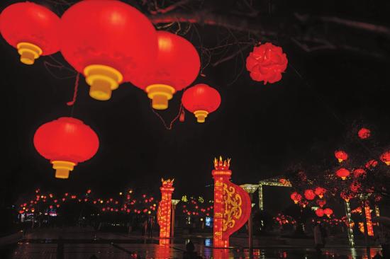 盛世流光灯组。